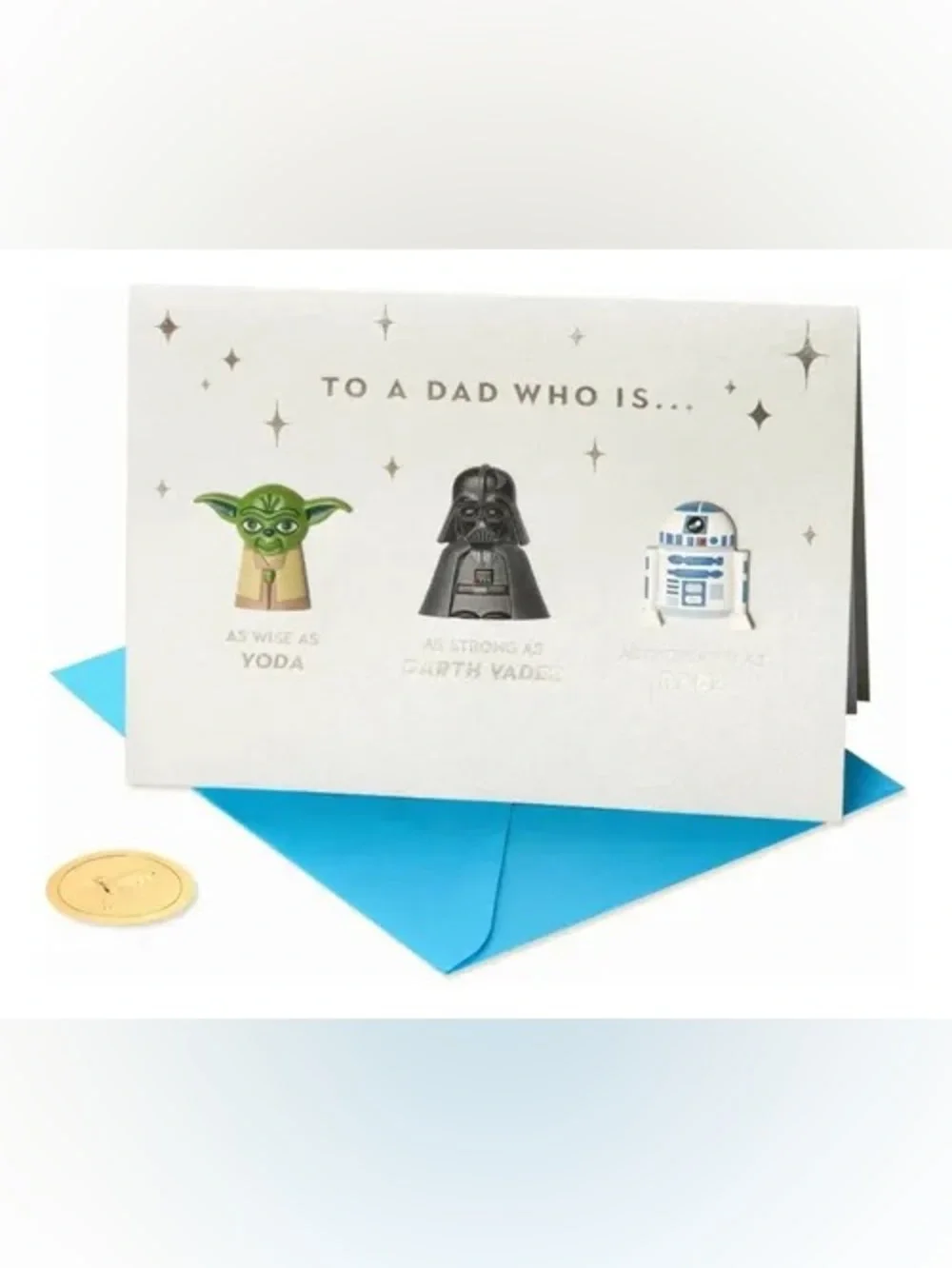 🆕Papyrus-Star Wars Father’s Day Greeting Card